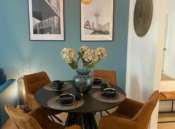 Pure Berlin Apartments - For Up To 5 Guests Near Uber Arena, Central, Stylish Апарт-отель