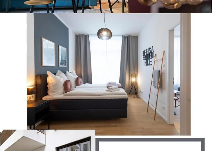 Pure Berlin Apartments - For Up To 5 Guests Near Uber Arena, Central, Stylish Апарт-отель