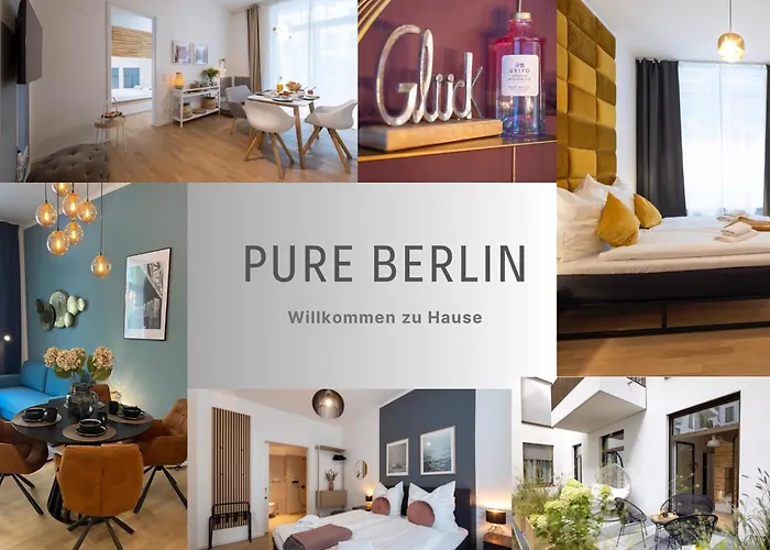 Pure Berlin Apartments - For Up To 5 Guests Near Uber Arena, Central, Stylish Апарт-отель 4*